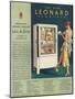 Leonard, Magazine Advertisement, USA, 1920-null-Mounted Giclee Print