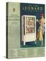 Leonard, Magazine Advertisement, USA, 1920-null-Stretched Canvas