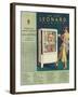 Leonard, Magazine Advertisement, USA, 1920-null-Framed Giclee Print