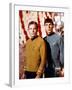 Leonard Nimoy; William Shatner. "Star Trek" [1966].-null-Framed Photographic Print