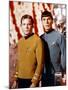 Leonard Nimoy; William Shatner. "Star Trek" [1966].-null-Mounted Photographic Print