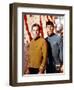 Leonard Nimoy; William Shatner. "Star Trek" [1966].-null-Framed Photographic Print