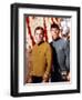 Leonard Nimoy; William Shatner. "Star Trek" [1966].-null-Framed Photographic Print