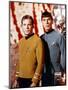 Leonard Nimoy; William Shatner. "Star Trek" [1966].-null-Mounted Photographic Print