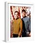 Leonard Nimoy; William Shatner. "Star Trek" [1966].-null-Framed Photographic Print