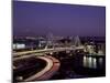 Leonard P. Zakim Bridge at Night-Carol Highsmith-Mounted Photo