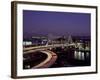 Leonard P. Zakim Bridge at Night-Carol Highsmith-Framed Photo