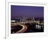 Leonard P. Zakim Bridge at Night-Carol Highsmith-Framed Photo