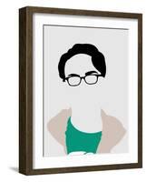 Leonard Portrait-David Brodsky-Framed Art Print