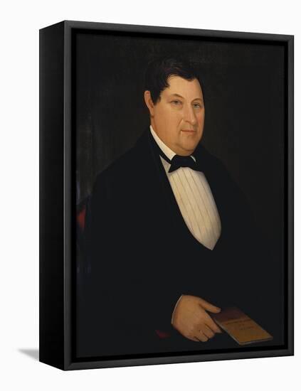 Leonard Richardson, c.1852-Ammi Phillips-Framed Stretched Canvas