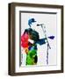 Leonard Watercolor-Lora Feldman-Framed Art Print