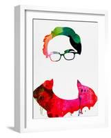 Leonard Watercolor-Lora Feldman-Framed Art Print