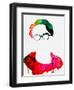 Leonard Watercolor-Lora Feldman-Framed Art Print