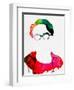 Leonard Watercolor-Lora Feldman-Framed Art Print