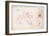 Leonardo 111 (drawing)-Ralph Steadman-Framed Giclee Print