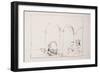 Leonardo 121 (drawing)-Ralph Steadman-Framed Giclee Print