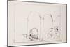 Leonardo 121 (drawing)-Ralph Steadman-Mounted Giclee Print