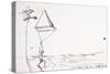 Leonardo 140 (drawing)-Ralph Steadman-Stretched Canvas