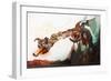 Leonardo 172 (drawing)-Ralph Steadman-Framed Giclee Print