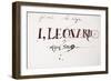 Leonardo 188 (drawing)-Ralph Steadman-Framed Giclee Print