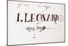 Leonardo 188 (drawing)-Ralph Steadman-Mounted Giclee Print