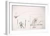 Leonardo 200 (drawing)-Ralph Steadman-Framed Giclee Print