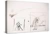 Leonardo 200 (drawing)-Ralph Steadman-Stretched Canvas
