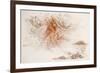 Leonardo 50 (drawing)-Ralph Steadman-Framed Giclee Print