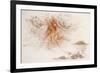 Leonardo 50 (drawing)-Ralph Steadman-Framed Giclee Print