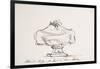 Leonardo 64 (drawing)-Ralph Steadman-Framed Giclee Print