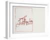 Leonardo 75 (drawing)-Ralph Steadman-Framed Giclee Print