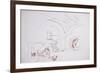 Leonardo 86 (drawing)-Ralph Steadman-Framed Giclee Print