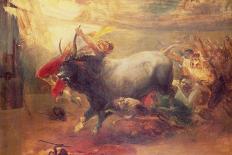 The Bull Fight-Leonardo Alenza-Giclee Print