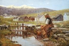Herdsmen Huts at Macugnaga, 1895-Leonardo Bistolfi-Giclee Print