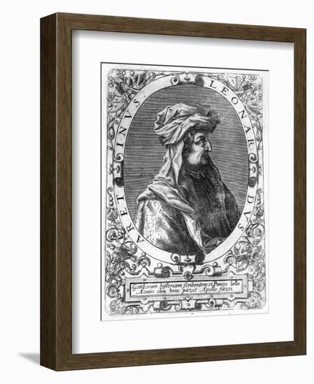 Leonardo Bruni-Theodor De Brij-Framed Art Print