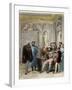 Leonardo Da Vinci at the Court of the King of France Francis I-Stefano Bianchetti-Framed Premium Photographic Print