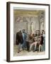 Leonardo Da Vinci at the Court of the King of France Francis I-Stefano Bianchetti-Framed Premium Photographic Print