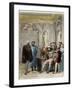 Leonardo Da Vinci at the Court of the King of France Francis I-Stefano Bianchetti-Framed Premium Photographic Print