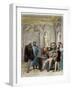 Leonardo Da Vinci at the Court of the King of France Francis I-Stefano Bianchetti-Framed Photographic Print