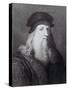 Leonardo Da Vinci, Engraved by Raphael Morghen, 1817-Leonardo da Vinci-Stretched Canvas