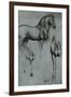 Leonardo da Vinci (Horse trials)-Leonardo da Vinci-Framed Art Print