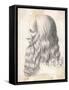 Leonardo Da Vinci Italian Artist: Self-Portrait in Profile-null-Framed Stretched Canvas