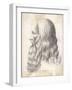 Leonardo Da Vinci Italian Artist: Self-Portrait in Profile-null-Framed Art Print