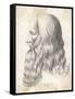 Leonardo Da Vinci Italian Artist: Self-Portrait in Profile-null-Framed Stretched Canvas