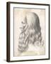 Leonardo Da Vinci Italian Artist: Self-Portrait in Profile-null-Framed Art Print