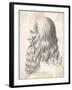 Leonardo Da Vinci Italian Artist: Self-Portrait in Profile-null-Framed Art Print