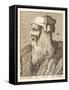 Leonardo Da Vinci Italian Painter Sculptor Architect Engineer and Scientist-Nicolas de Larmessin-Framed Stretched Canvas