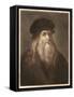 Leonardo Da Vinci Italian Painter Sculptor Architect Engineer and Scientist-null-Framed Stretched Canvas