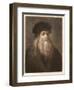 Leonardo Da Vinci Italian Painter Sculptor Architect Engineer and Scientist-null-Framed Art Print