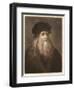 Leonardo Da Vinci Italian Painter Sculptor Architect Engineer and Scientist-null-Framed Art Print